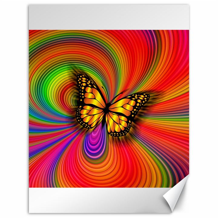 Arrangement Butterfly Canvas 12  x 16 