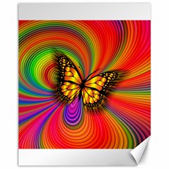 Arrangement Butterfly Canvas 11  X 14 