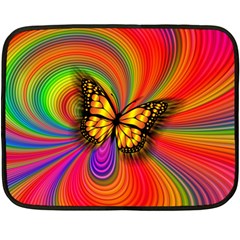 Arrangement Butterfly Double Sided Fleece Blanket (mini) 