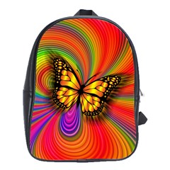 Arrangement Butterfly School Bag (large)