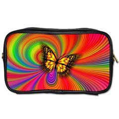 Arrangement Butterfly Toiletries Bag (one Side)