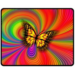 Arrangement Butterfly Fleece Blanket (medium) 