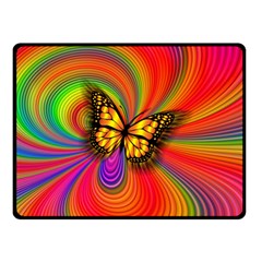 Arrangement Butterfly Double Sided Fleece Blanket (small) 