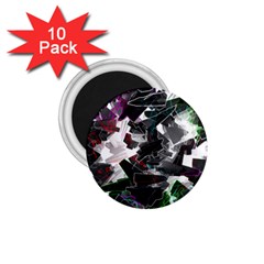 Abstract Science Fiction 1 75  Magnets (10 Pack)  by HermanTelo