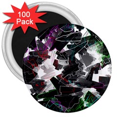 Abstract Science Fiction 3  Magnets (100 Pack) by HermanTelo