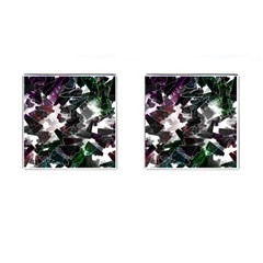 Abstract Science Fiction Cufflinks (square) by HermanTelo