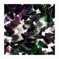 Abstract Science Fiction Medium Glasses Cloth