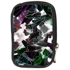 Abstract Science Fiction Compact Camera Leather Case