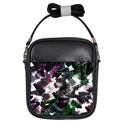 Abstract Science Fiction Girls Sling Bag