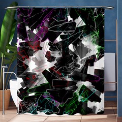 Abstract Science Fiction Shower Curtain 60  X 72  (medium)  by HermanTelo