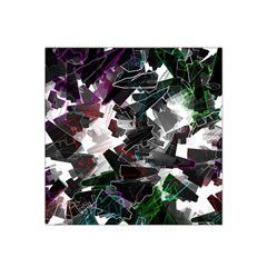 Abstract Science Fiction Satin Bandana Scarf