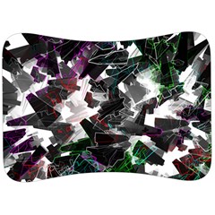 Abstract Science Fiction Velour Seat Head Rest Cushion by HermanTelo