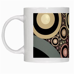 Art Retro Vintage White Mugs by HermanTelo