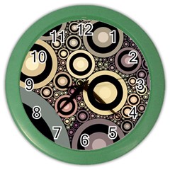 Art Retro Vintage Color Wall Clock