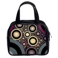 Art Retro Vintage Classic Handbag (two Sides)