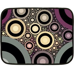 Art Retro Vintage Double Sided Fleece Blanket (mini) 