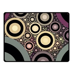 Art Retro Vintage Fleece Blanket (small)