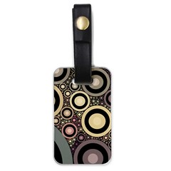 Art Retro Vintage Luggage Tag (one Side)