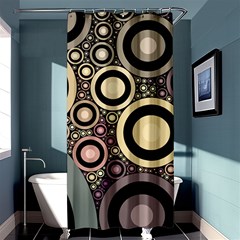 Art Retro Vintage Shower Curtain 36  X 72  (stall) 