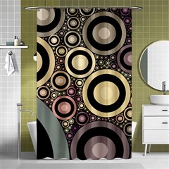 Art Retro Vintage Shower Curtain 48  X 72  (small) 