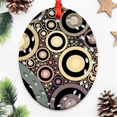 Art Retro Vintage Ornament (oval Filigree)