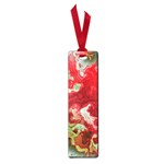 Abstract Stain Red Seamless Small Book Marks Front