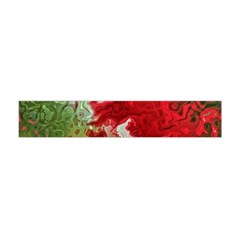 Abstract Stain Red Seamless Flano Scarf (mini) by HermanTelo