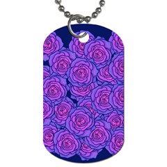 Roses Dog Tag (one Side) by BubbSnugg