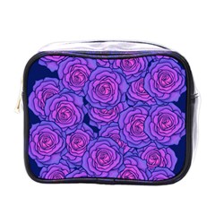 Roses Mini Toiletries Bag (one Side) by BubbSnugg