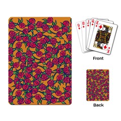 Roses  Playing Cards Single Design by BubbSnugg