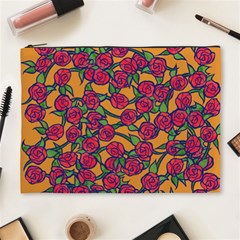 Roses  Cosmetic Bag (xl) by BubbSnugg