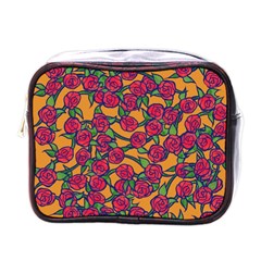 Roses  Mini Toiletries Bag (one Side)