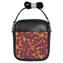 Roses  Girls Sling Bag by BubbSnugg