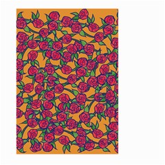 Roses  Large Garden Flag (two Sides) by BubbSnugg