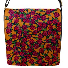 Roses  Flap Closure Messenger Bag (s) by BubbSnugg