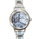 Bowling Green Prout Chapel Round Italian Charm Watch Front