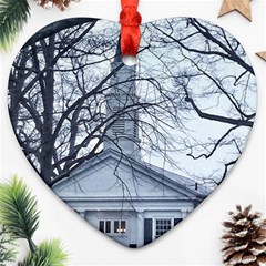 Bowling Green Prout Chapel Heart Ornament (two Sides) by Riverwoman