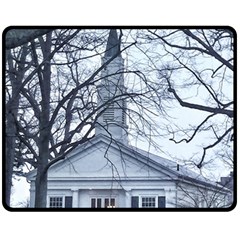 Bowling Green Prout Chapel Double Sided Fleece Blanket (medium)  by Riverwoman