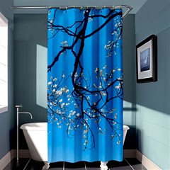 The Beauty Of Life- Cherry Blossom Tree Shower Curtain 36  X 72  (stall)  by WensdaiAmbrose