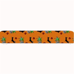 Halloween Witch Pattern Orange Small Bar Mats