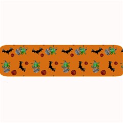 Halloween Witch Pattern Orange Large Bar Mats