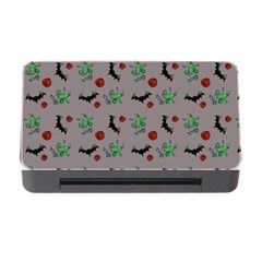 Halloween Witch Pattern Grey Memory Card Reader With Cf by snowwhitegirl