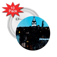 City Town 2 25  Buttons (10 Pack)  by snowwhitegirl