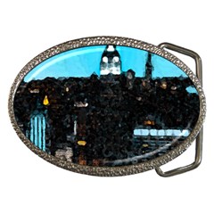 City Town Belt Buckles by snowwhitegirl