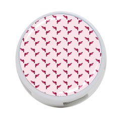 Pink Parrot Pattern 4-port Usb Hub (two Sides) by snowwhitegirl