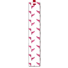 Pink Parrot Pattern Large Book Marks by snowwhitegirl