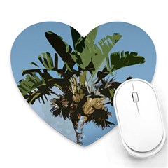 Palm Tree Heart Mousepads by snowwhitegirl