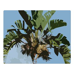 Palm Tree Double Sided Flano Blanket (large)  by snowwhitegirl