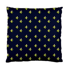 Peeled Banana On Blue Standard Cushion Case (two Sides) by snowwhitegirl