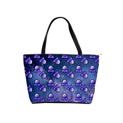 Kawaii Space Rocket Pattern Classic Shoulder Handbag by snowwhitegirl